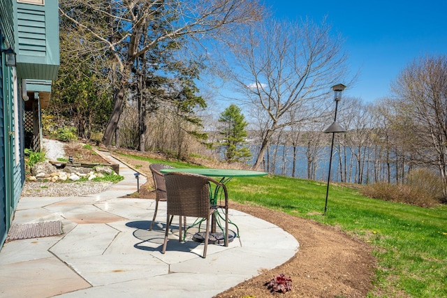 18 Pleasant St, Newcastle, ME 04553 - view of patio / terrace