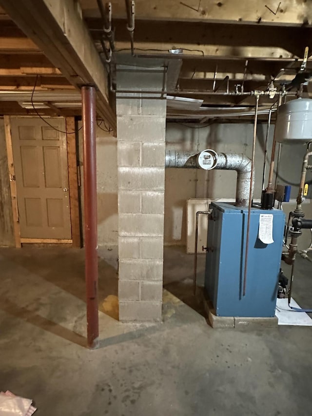 utilities with a heating unit