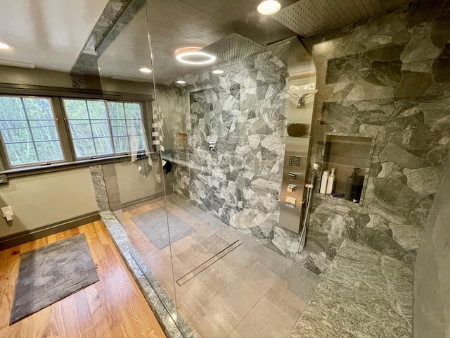 93 Island View Rd, Acton, ME 04001 - bathroom featuring walk in shower