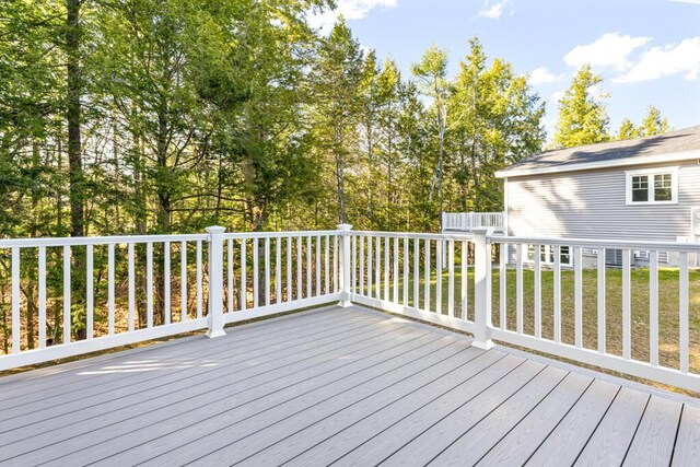 77 Creeks Edge Dr Unit 0, Saco, ME 04072 - deck with a yard
