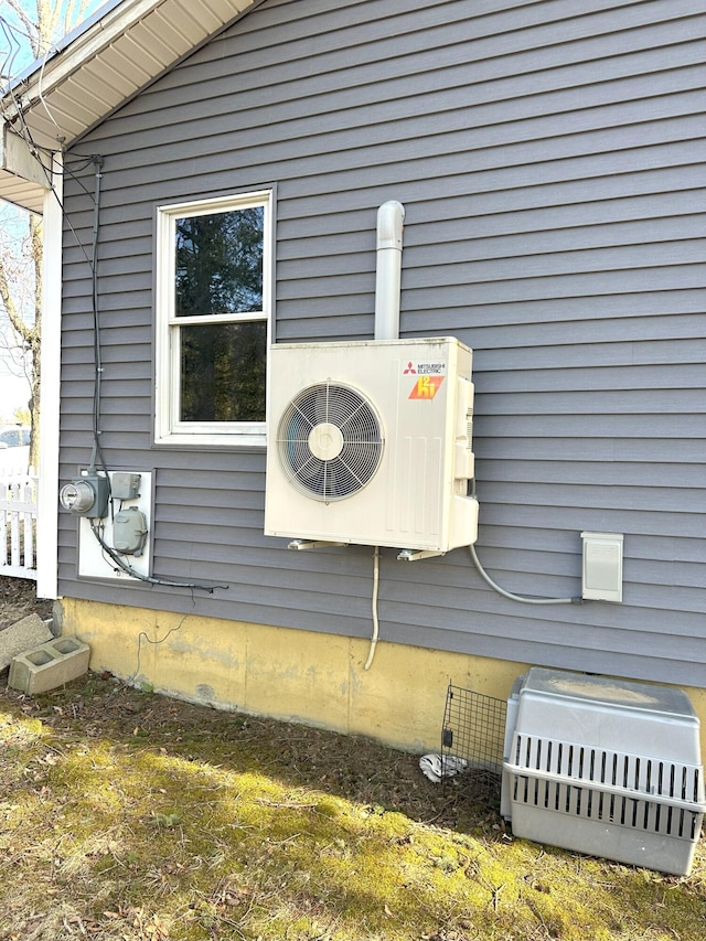 6 Ridge Rd, Corinth, ME 04427 - view of side of home with ac unit