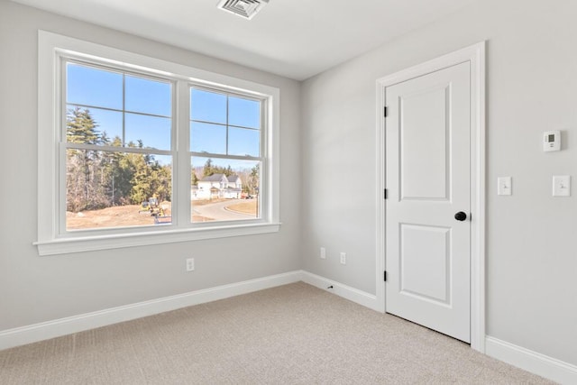 193 Stewart Dr Unit 0, Scarborough, ME 04074 - spare room featuring baseboards, carpet flooring, and visible vents