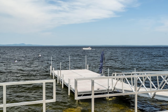 1485 Richville Rd, Standish, ME 04084 - dock with a water view