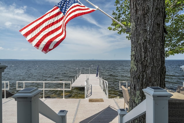 1485 Richville Rd, Standish, ME 04084 - dock area with a water view