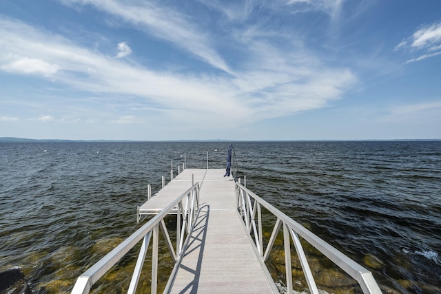 1485 Richville Rd, Standish, ME 04084 - dock with a water view