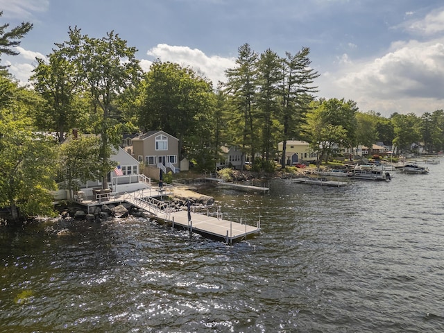 1485 Richville Rd, Standish, ME 04084 - dock area with a water view