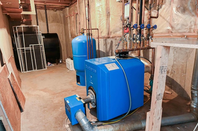 utilities featuring a heating unit