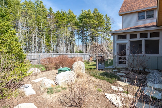 3 Bogue Chitto Ln Unit 1, Bar Harbor, ME 04609 - view of yard featuring fence