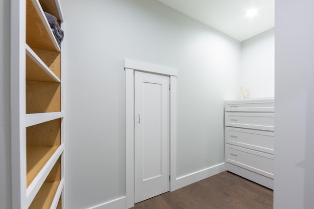 3 Bogue Chitto Ln Unit 1, Bar Harbor, ME 04609 - spacious closet featuring dark wood-style floors