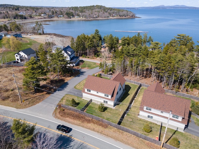 3 Bogue Chitto Ln Unit 1, Bar Harbor, ME 04609 - bird's eye view with a water view