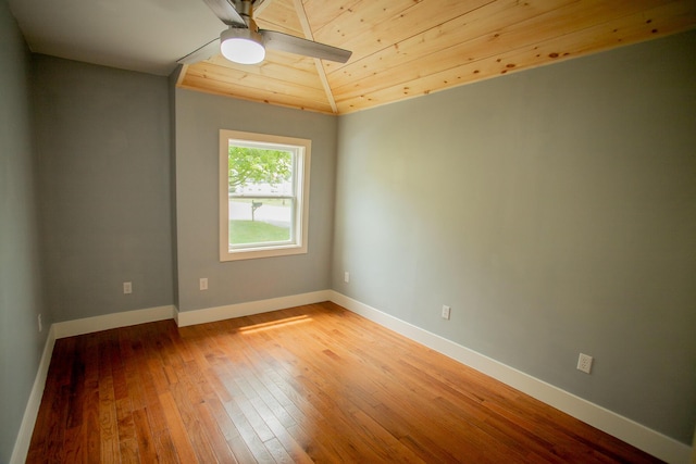16 Main St, Bradley, ME 04411 - unfurnished room with a ceiling fan and light wood finished floors