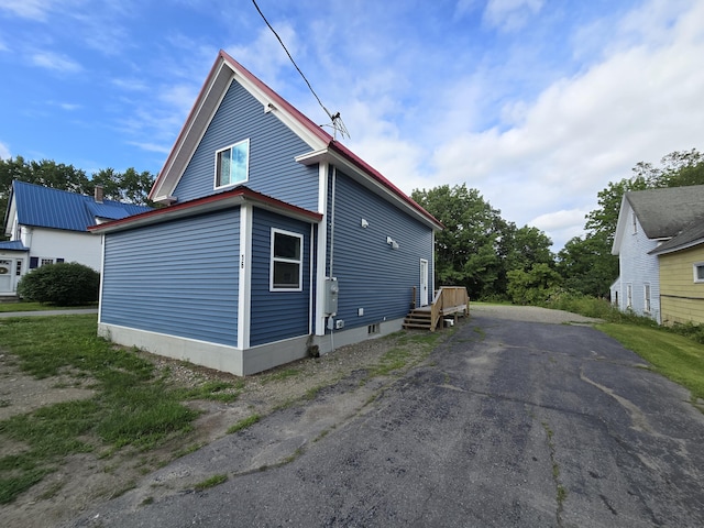 16 Main St, Bradley, ME 04411 - view of home's exterior with driveway