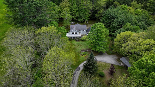 29 Bear Pond Rd, Waterford, ME 04088 - view of subject property with a heavily wooded area