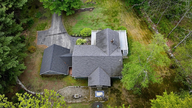 29 Bear Pond Rd, Waterford, ME 04088 - view from above of property