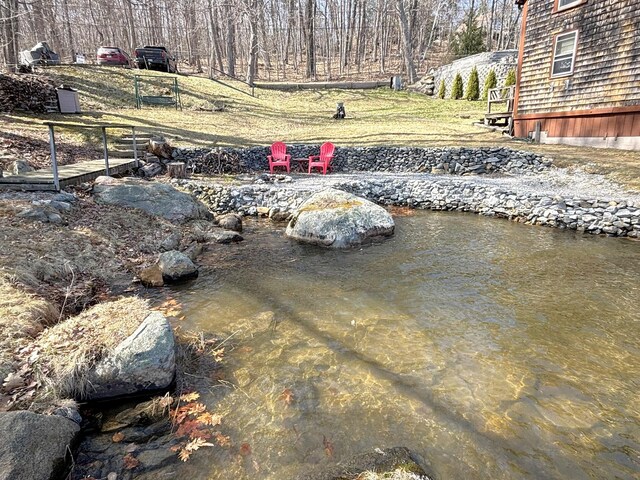 81 Shore Dr, Sabattus, ME 04280 - view of yard