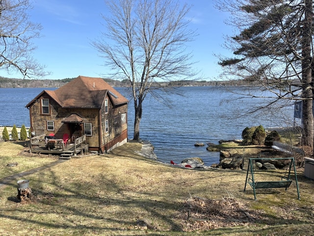 81 Shore Dr, Sabattus, ME 04280 - water view
