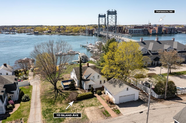 property view of water