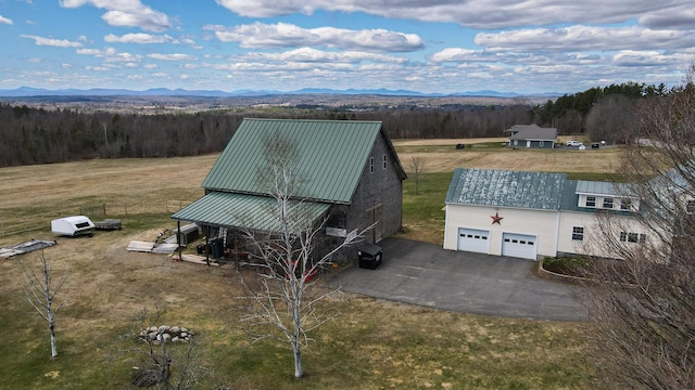 219 Middle Rd, Skowhegan, ME 04976 - view of subject property featuring mountains and a heavily wooded area