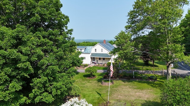 219 Middle Rd, Skowhegan, ME 04976 - aerial view of property and surrounding area