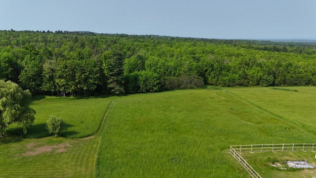 219 Middle Rd, Skowhegan, ME 04976 - aerial view of sparsely populated area featuring a forest