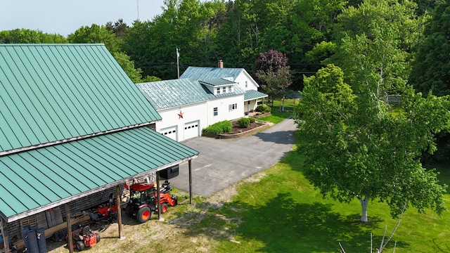 219 Middle Rd, Skowhegan, ME 04976 - aerial view of property and surrounding area