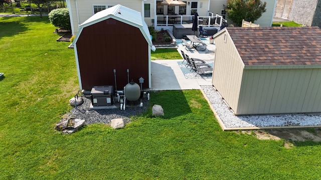 219 Middle Rd, Skowhegan, ME 04976 - view of grassy yard with a patio