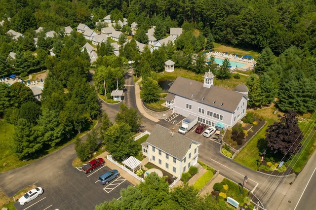 454 Post Rd Unit 456, Wells, ME 04090 - bird's eye view of a pool area