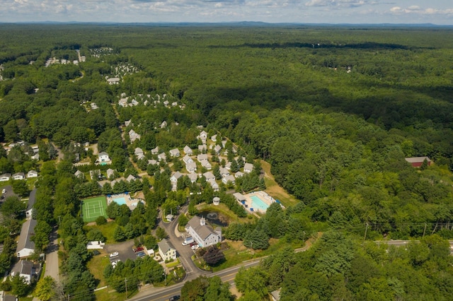 454 Post Rd Unit 456, Wells, ME 04090 - aerial view of property's location with a forest