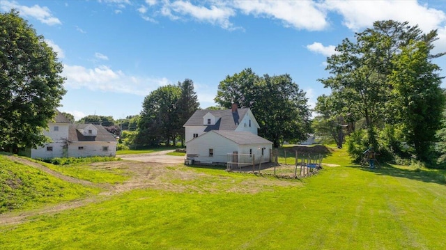 817 Riverside Dr, Augusta, ME 04330 - view of side of home with a yard