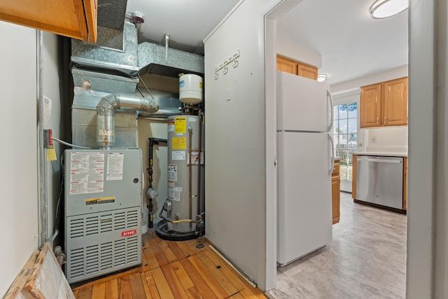utilities with gas water heater