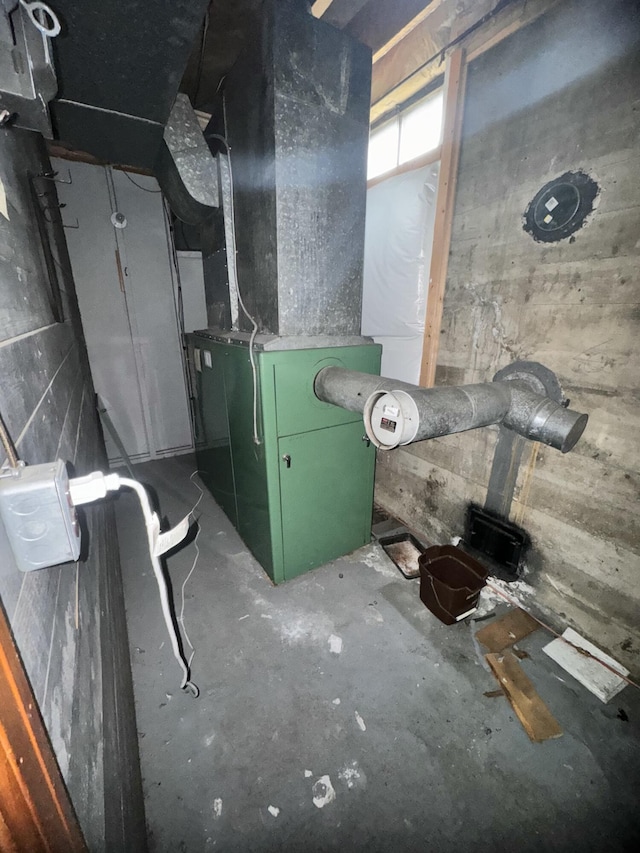 view of utility room