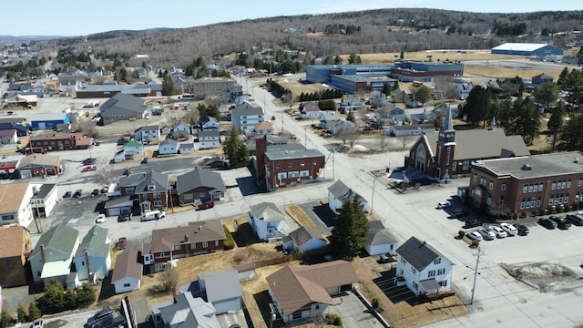 drone / aerial view