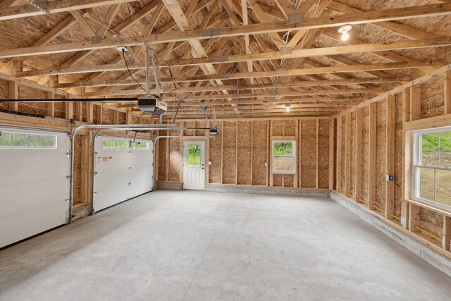 LOT87-1-2 Drown Rd, Alfred, ME 04002 - garage with a garage door opener
