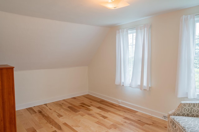 228 Atlantic Ave, Boothbay Harbor, ME 04538 - additional living space featuring light wood-style floors, lofted ceiling, and healthy amount of natural light