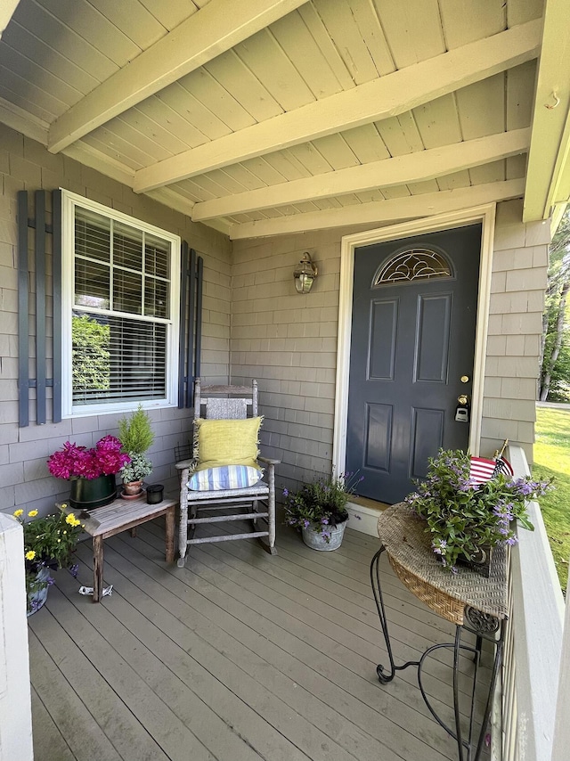 241 Berwick Rd, Ogunquit, ME 03907 - view of wooden porch