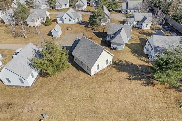 drone / aerial view featuring a residential view
