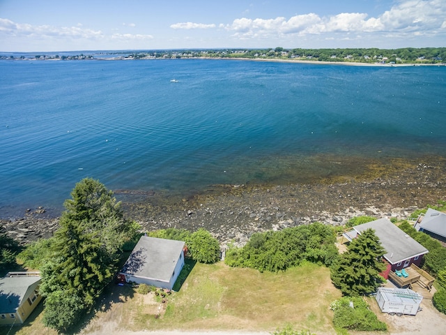 43 W Shore Rd, Harpswell, ME 04003 - bird's eye view with a water view