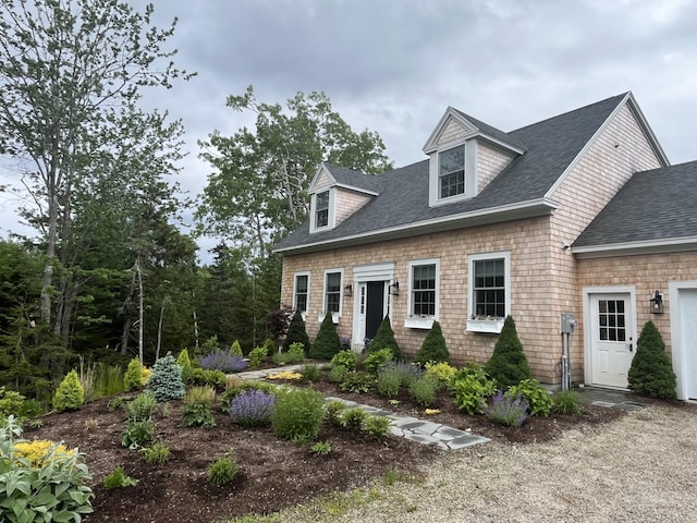 52 Boulder Cove Way, Lamoine, ME 04605 - cape cod home with a shingled roof