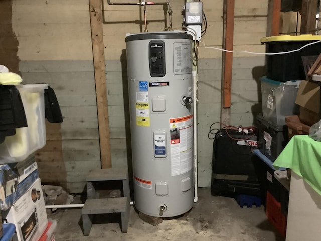 utilities featuring heat pump water heater