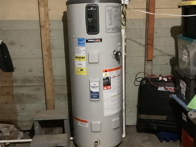 utilities featuring water heater