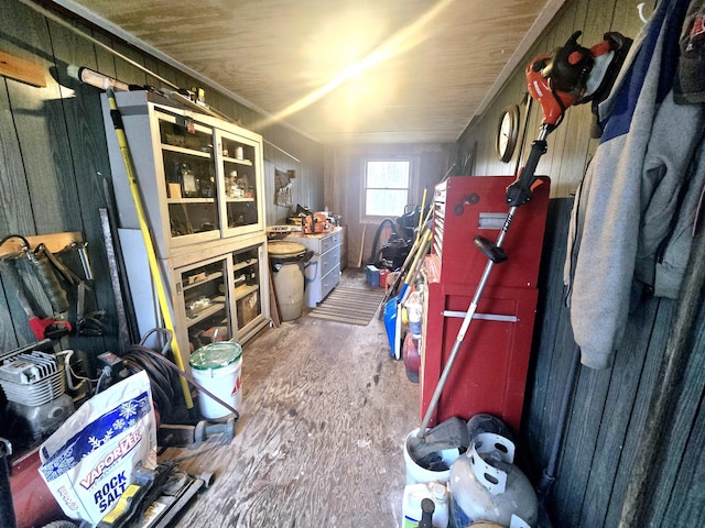 view of storage