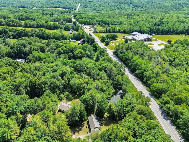 95 The Woods Rd, Union, ME 04862 - bird's eye view of a forest