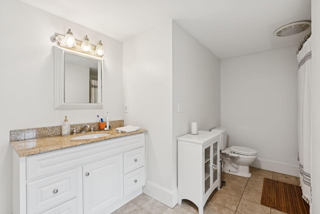 1228 Long Plains Rd, Buxton, ME 04093 - bathroom featuring vanity and tile patterned floors