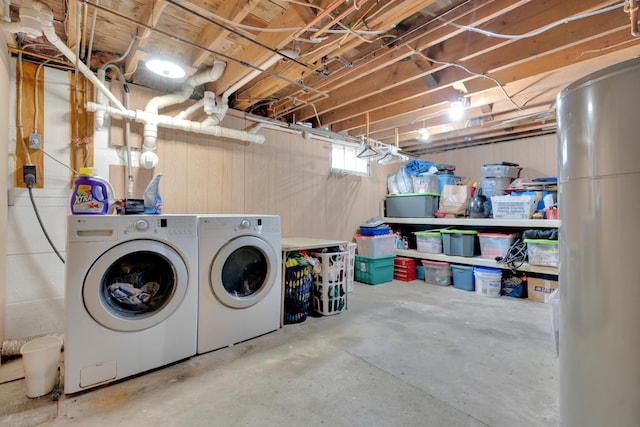 99 Ocean Park Rd, Saco, ME 04072 - laundry room featuring washer and clothes dryer and laundry area
