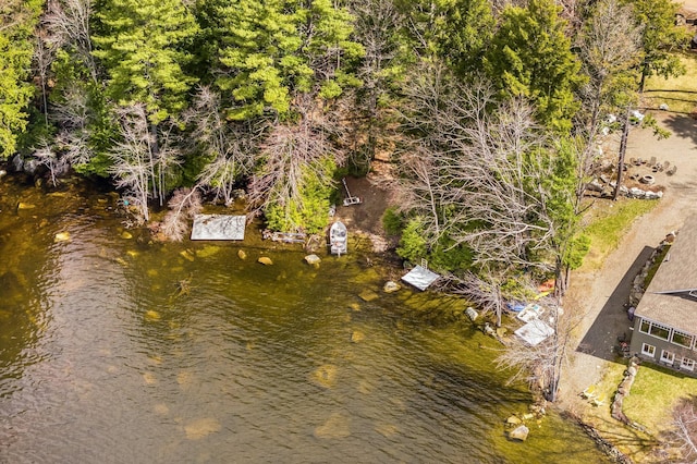 76 Cottage Shore Dr, Holden, ME 04429 - birds eye view of property