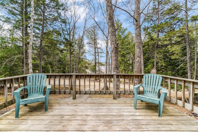 76 Cottage Shore Dr, Holden, ME 04429 - view of deck