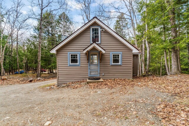 76 Cottage Shore Dr, Holden, ME 04429 - view of front facade