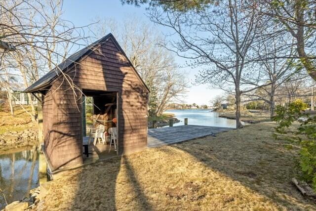5 Paddy Creek Rd Unit 5, Kennebunkport, ME 04046 - dock with a water view