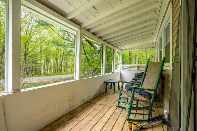 395 Hatch Rd, Auburn, ME 04210 - view of wooden terrace