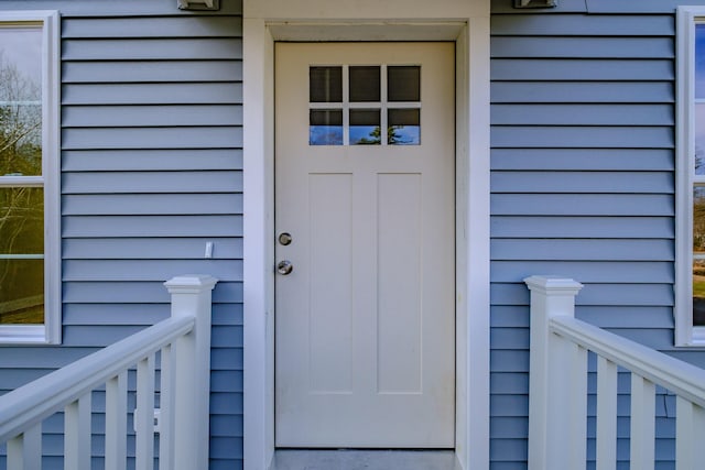 48 Highland Ave, Scarborough, ME 04074 - view of doorway to property